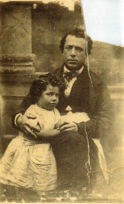 Abraham Augustus Ascoli and his son Abraham Arthur Ascoli