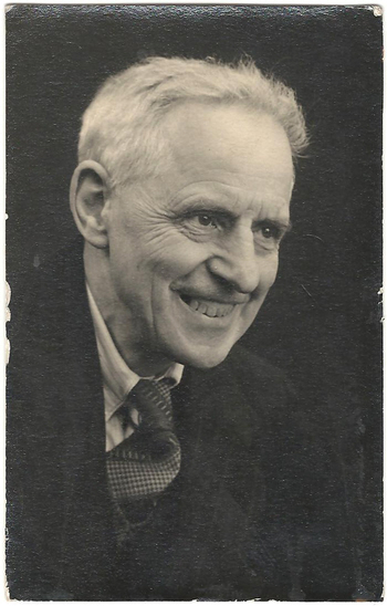A portrait of J T Biltcliffe taken about 1930