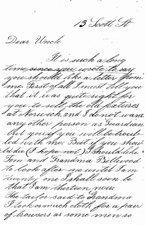Wilson, J H_27 letter to uncle p1