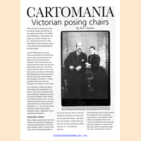 Victorian Photographic Studio Furniture - Cartomania 8