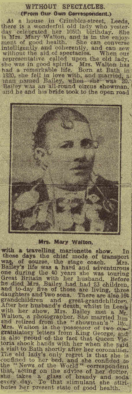 Mary Walton Interview