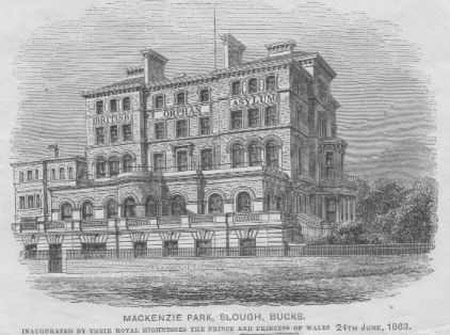 British Orphan Asylum - Mackenzie Park, Slough - post 1863